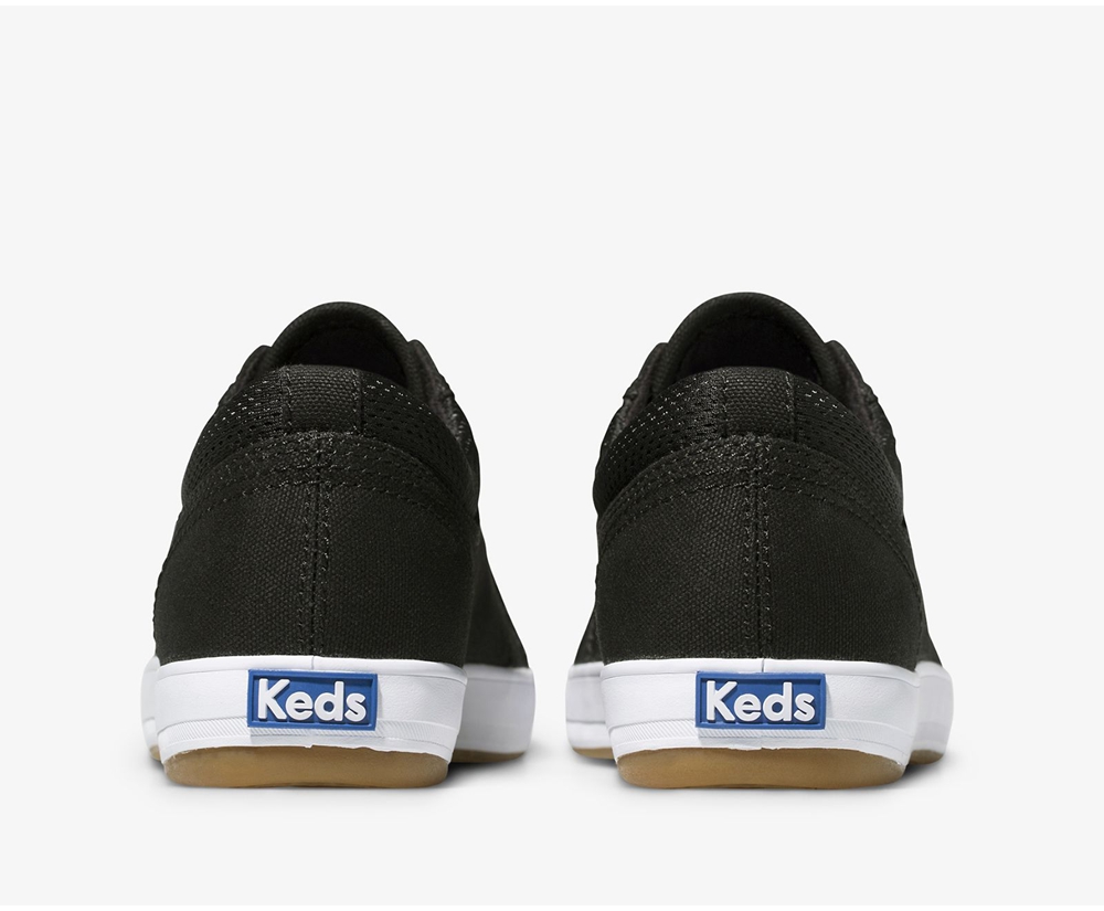 Tenis Keds Mujer Negros - Center - 7243-VCJWI